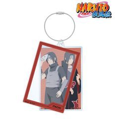 [グッズ]/【2023年12月発売】NARUTO -ナルト- 疾風伝 描き下ろしイラスト うちはイタチ 過去と現在 Ver. 2連ワイヤーBIGアクリルキーホル