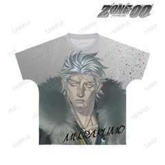 [グッズ]/[サイズ：Unisex / XXS]/【2024年9月発売】ZONE-00 九条キヨ先生 描き下ろし 叢雲 和装 Ver. フルグラフィックTシャツ ユニセッ