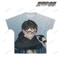 [グッズ]/[サイズ：Unisex / XS]/【2024年9月発売】ZONE-00 九条キヨ先生 描き下ろし 三輪山 和装 Ver. フルグラフィックTシャツ ユニセ