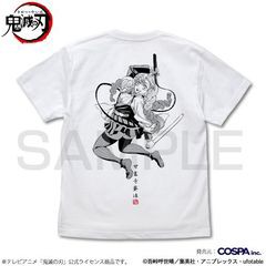 [グッズ]/[サイズ：L]/【2024年7月発売】甘露寺蜜璃 Tシャツ [アニメ 「鬼滅の刃」 ] ホワイト / L/NEOGDS-763880