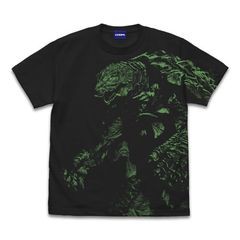 [グッズ]/[サイズ：M]/【2023年12月発売】GAMERA - Rebirth - ガメラ オールプリントTシャツ SUMI / M/NEOGDS-686700