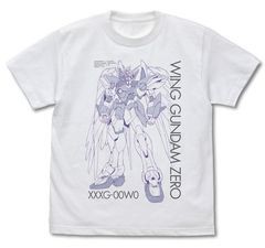 [グッズ]/[サイズ：S]/【2024年7月発売】新機動戦記ガンダムW Endless Waltz ウイングガンダムゼロ EW Tシャツ ホワイト / S/NEOGDS-7654