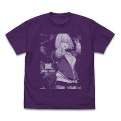 [グッズ]/[サイズ：M]/【2024年7月発売】SSSS.GRIDMAN 新条アカネ エフェクトビジュアルTシャツ パープル / M/NEOGDS-763799