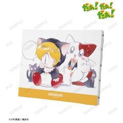 [グッズ]/【2024年9月発売】だぁ!だぁ!だぁ! ルゥ & ワンニャー キャンバスボード Ver.B/NEOGDS-764928