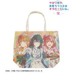 [グッズ]/【2024年8月発売】やはり俺の青春ラブコメはまちがっている。完 描き下ろし 集合 和風メイド服 Ver. grunge CANVAS フルグラフ