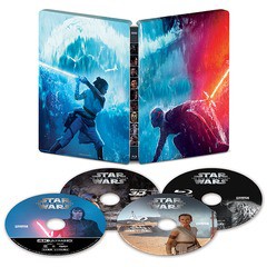 送料無料/[Blu-ray]/スター・ウォーズ／スカイウォーカーの夜明け 4K UHD MovieNEX スチールブック (数量限定) [4K ULTRA HD + 3DBlu-ray