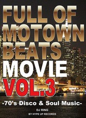 送料無料有/[DVD]/DJ RING/Full of Motown Beats Movie VOL.3 by Hype Up Record/DAKHUR-15