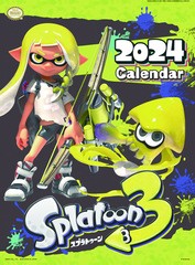 [グッズ]/【2023年10月発売】スプラトゥーン3 [2024年カレンダー]/キャラクター/2024CL-8
