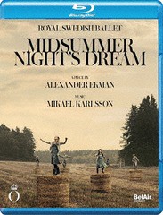 送料無料有/[Blu-ray]/アレクサンダー・エクマン: バレエ《真夏の夜の夢》/スウェーデン王立バレエ/BAC-541