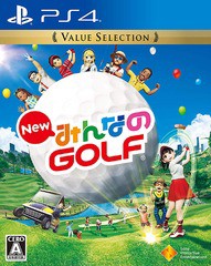 送料無料有/[PS4]/New みんなのGOLF Value Selection/ゲーム/PCJS-66034