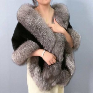 SAGA フォックス ファー ショール ストール 羽織 毛皮 着物
