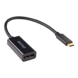 【新品/取寄品/代引不可】ディスプレイ変換アダプタ USB Type-C-DP ブラック BDCDPBK