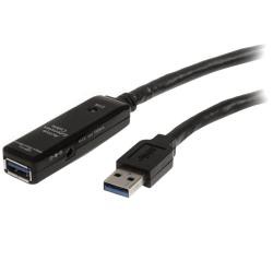 【新品/取寄品/代引不可】USB 3.0 アクティブリピーターケーブル 5m Type-A(オス)-Type-A(メス) USB