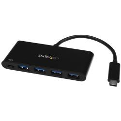 【新品/取寄品/代引不可】4ポート増設USB 3.0ハブ USB Type-C接続 HB30C4AFPD