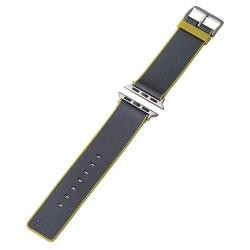 【新品/取寄品/代引不可】Apple Watch 41/40/38mm/バンド/ハイブリッドレザー/MINIO/スモーキーブラッ