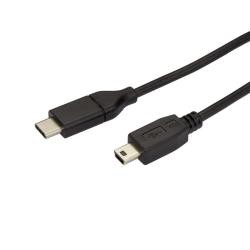【新品/取寄品/代引不可】USB-C - USB mini-B ケーブル オス/オス 2m USB 2.0ケーブル USB2CM