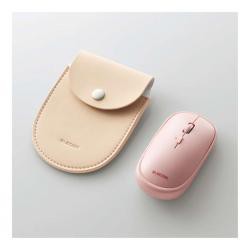 【新品/取寄品】マウス/Bluetooth/4ボタン/薄型/充電式/3台同時接続/ピンク M-TM15BBPN