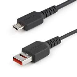 【新品/取寄品/代引不可】USB充電特化ケーブル/1m/USB-A[オス]-USBマイクロB[オス]/USBデータ通信機能カット