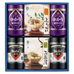 【新品/取寄品/代引不可】【特選商品6】やま磯 味付海苔・お茶漬け・ふりかけ詰合せ  味ぐるめ-24