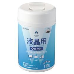 【新品/取寄品/代引不可】ウェットティッシュ/液晶用/ボトル/110枚 WC-DP110N4