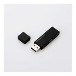 【新品/取寄品/代引不可】USBメモリー/USB2.0対応/セキュリティ機能対応/64GB/ブラック MF-MSU2B64GBK