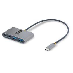 【新品/取寄品/代引不可】USBハブ/Type-C接続/100W USB PDパススルー/USB 3.2 Gen 1/5Gbps