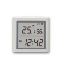 【新品/取寄品/代引不可】デジタル時計搭載 スマート温湿度計 RS-BTTHM1