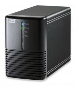 【新品/取寄品】USB3.0 RAIDケース (HDD2台用)ブラック RS-EC32-U3RZ