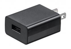 【新品/取寄品/代引不可】USB充電器(1A・ブラック) ACA-IP86BK