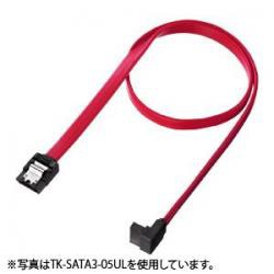 【新品/取寄品/代引不可】上L型シリアルATA3ケーブル 0.3m TK-SATA3-03UL