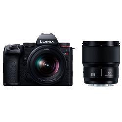 【新品/取寄品】Panasonic LUMIX DC-S5M2W ダブルレンズキット フルサイズミラーレス一眼カメラ パナソニッ