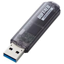 【新品/取寄品/代引不可】USB3.0対応 USBメモリー スタンダードモデル 32GB ブラック RUF3-C32GA-BK 