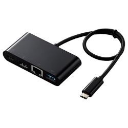 【新品/取寄品】Type-Cドッキングステーション/PD対応/充電用Type-C1ポート/USB(3.1)1ポート/HDMI1ポ