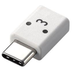【新品/取寄品/代引不可】スマートフォン用USB変換アダプタ/USB(microBメス)-USB(Cオス)/フェイス MPA-M