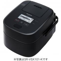 【新品/取寄品】Panasonic スチーム&可変圧力ＩＨジャー炊飯器 1升炊き SR-VSX181-K ブラック  パナソニッ
