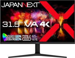 【新品/取寄品】31.5インチ ワイド 4K液晶ディスプレイ(3840x2160/VA/DP/HDMI/Type-C65W給電/