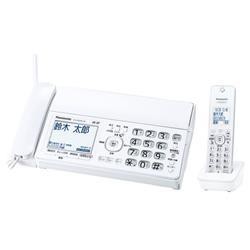 【新品/取寄品】Panasonic KX-PD350DL-W ホワイト デジタルコードレス普通紙ファクス（子機1台付き） パナソ