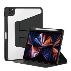 【新品/取寄品/代引不可】iPad Pro11(第4・3・2世代)対応 フラップケース(360度)ブラック MDS-HCIPP1