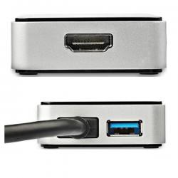 【新品/取寄品/代引不可】USB 3.0−HDMI変換アダプタ(USBポート x1付き)　外付けディスプレイ増設アダプタ　USB