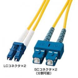 【新品/取寄品/代引不可】光ファイバケーブル 1m HKB-LCSC1-01L