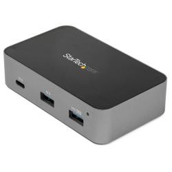 【新品/取寄品/代引不可】4ポートUSB Type-Cハブ 10Gbps 3x USB-A/1x USB-C 専用ACアダプタ付