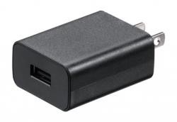 【新品/取寄品/代引不可】USB充電器(2A・ブラック) ACA-IP87BK