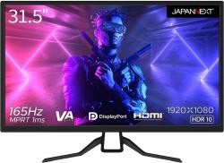 【新品/取寄品】31.5インチ ワイドゲーミングモニター(1920x1080/VA/DPx2/HDMIx2/チルト/半光沢) J