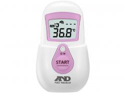【新品/取寄品】A&D 非接触体温計 でこピッと ピンク UTR-701A-JC2 エー・アンド・デイ