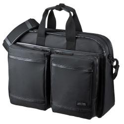 【新品/取寄品/代引不可】超撥水・軽量PCバッグ(3WAYタイプ) BAG-LW10BK