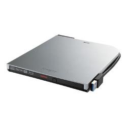 【新品/取寄品】USB3.2(Gen1)対応 ポータブルBD 書込ソフト添付 シルバー BRXL-PTV6U3-SVB