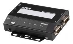 【新品/取寄品/代引不可】2ポート シリアルデバイスサーバー(PoE対応) SN3002P/ATEN