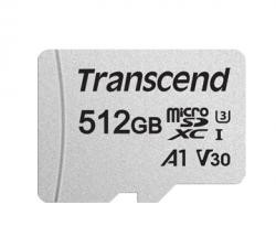 【新品/取寄品/代引不可】トランセンド TS512GUSD300S-A 512GB microSDXCカード