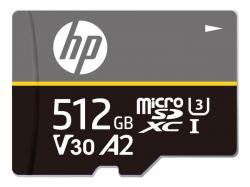 【新品/取寄品/代引不可】ヒューレット・パッカード(HP)ブランド microSD A2 U3ハイスピードメモリカード 512G