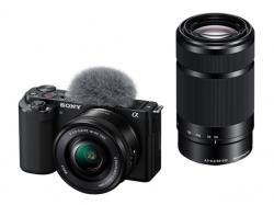 【新品/在庫あり】SONY VLOGCAM ZV-E10Y ダブルズームレンズキット ブラック レンズ交換式Vlogカメラ ソニ